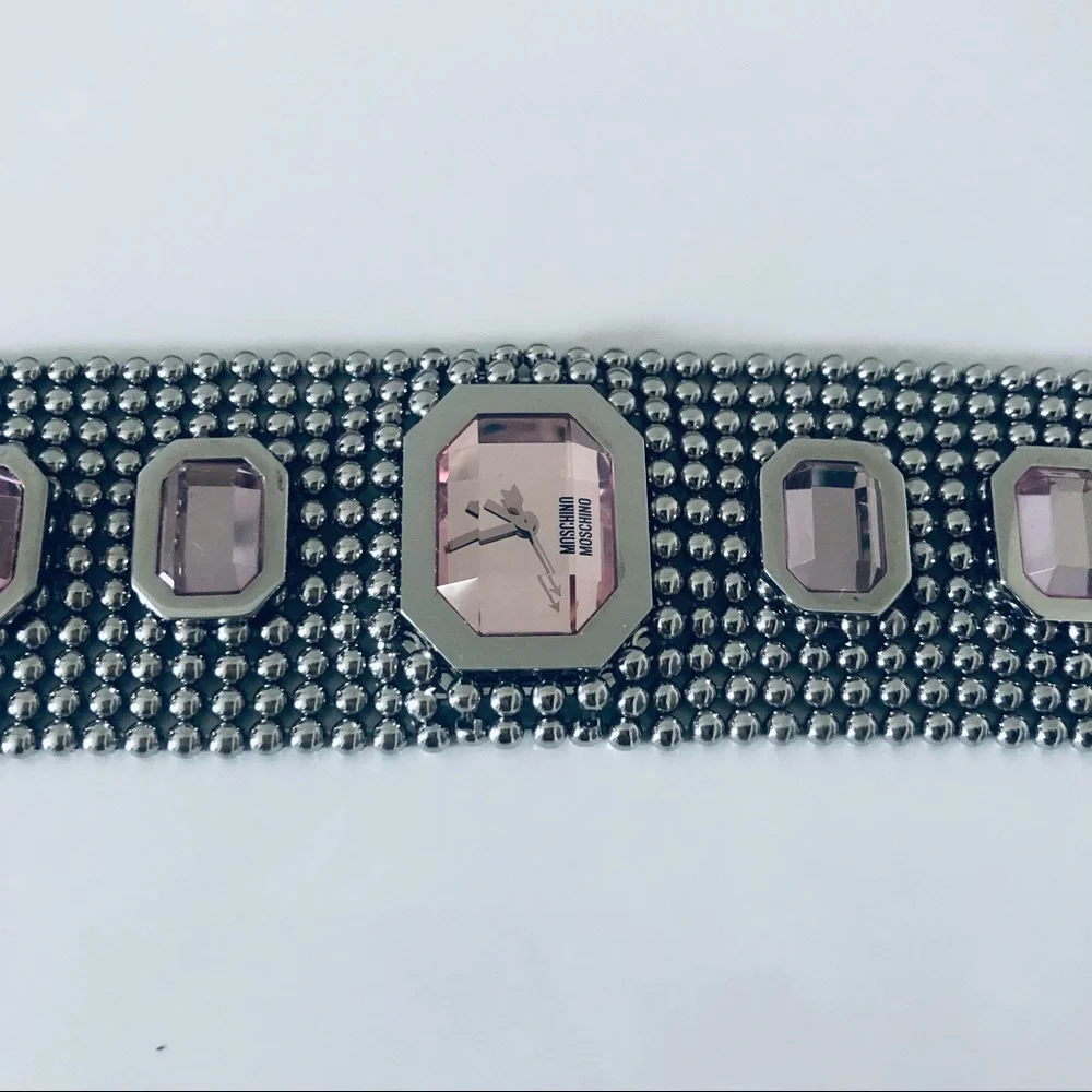 Moschino Cuff Bracelet/Watch🔥 - Picture 12 of 16